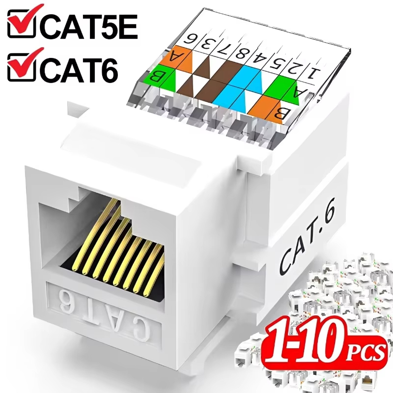 Patch Panel Cat6 - Module de réseau RJ45, connecteur RJ45,