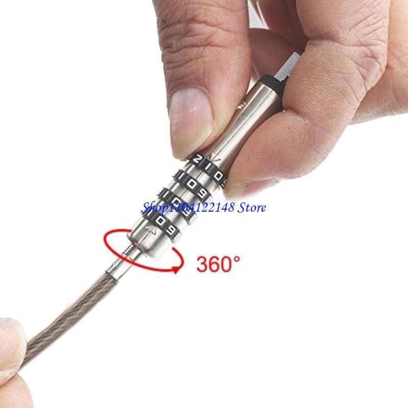 Cable Lock Laptop - Câble universel bureau sans clé P9FA,