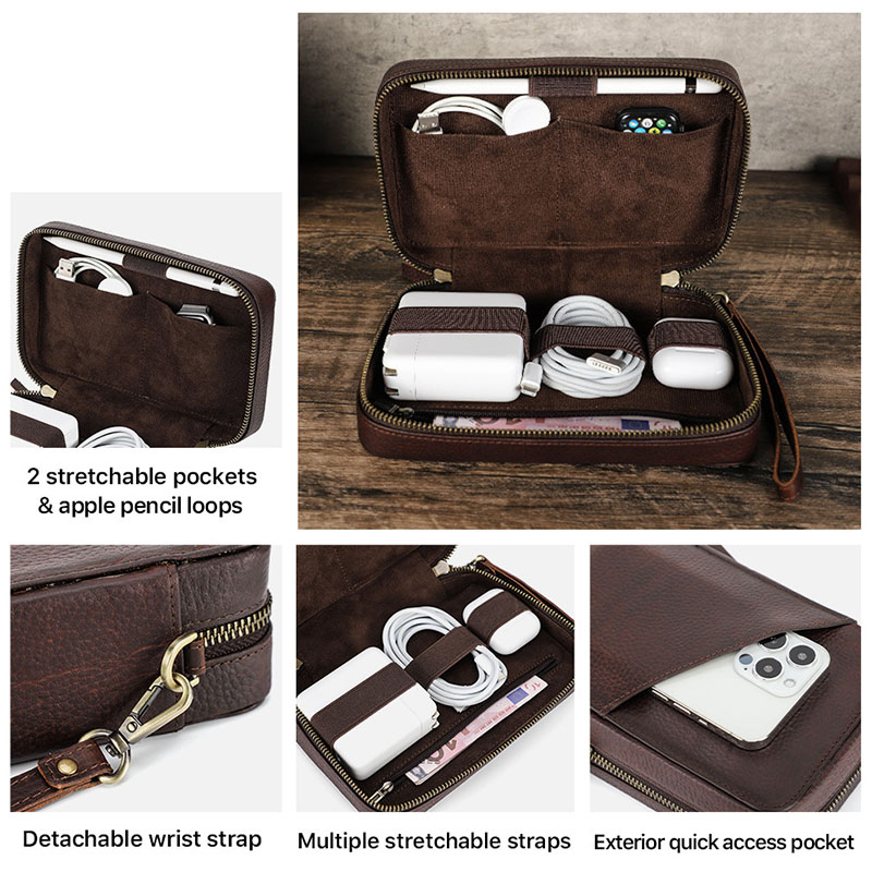 Sac organisateur vintage en cu - Office Tech Bag avis et prix