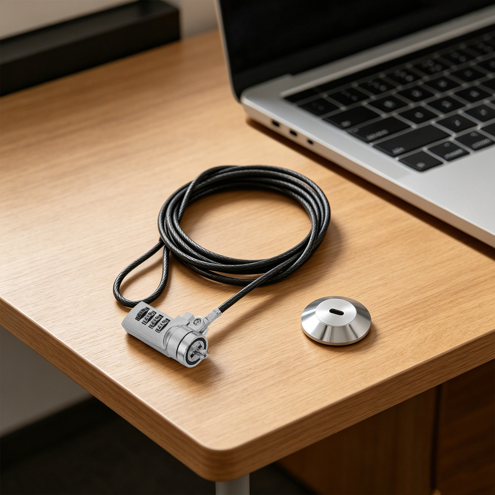 1 ensemble de serrures combiné - Cable Lock Laptop avis et prix