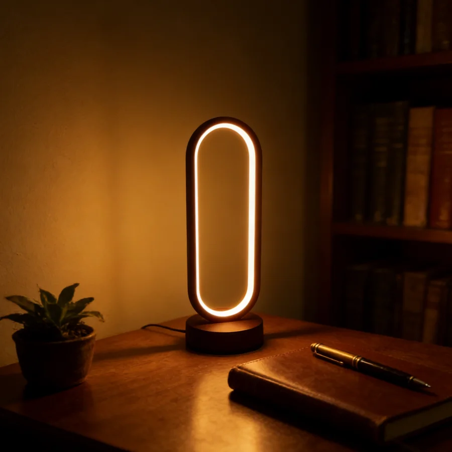 1 lampe de table, lampe de che - Ring Light Desk Small avis et prix