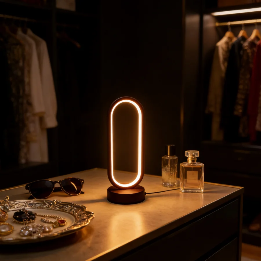 1 lampe de table, lampe de che - Ring Light Desk Small avis et prix
