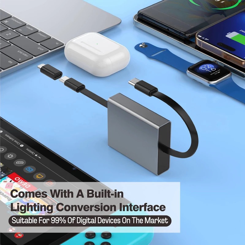 Câble USB télescopique 4 en 1, - Cable Lock Laptop avis et prix