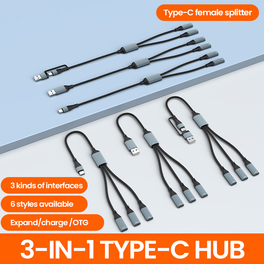 3 en 1 Type C Hub USB Hub USB  - Cable Lock Laptop avis et prix