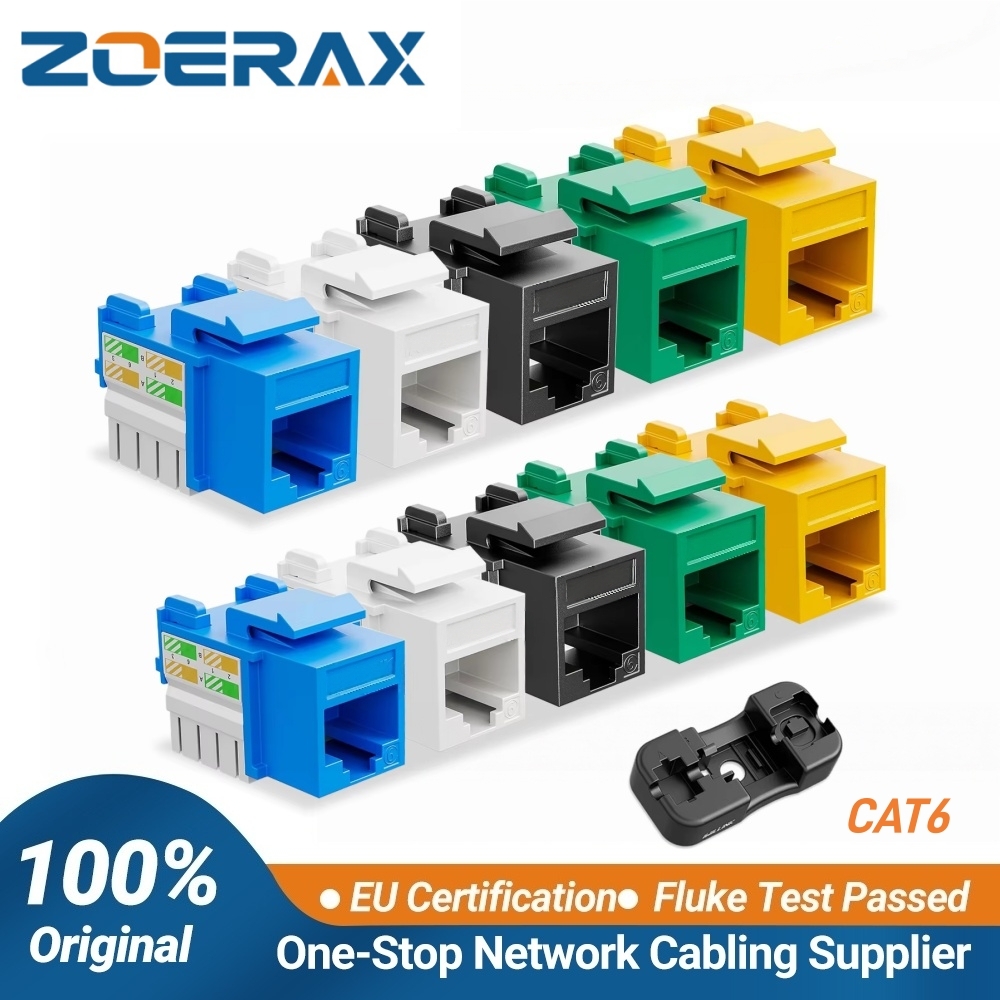 ZoeRax Lot de 10 prises Keysto - Patch Panel Cat6 avis et prix
